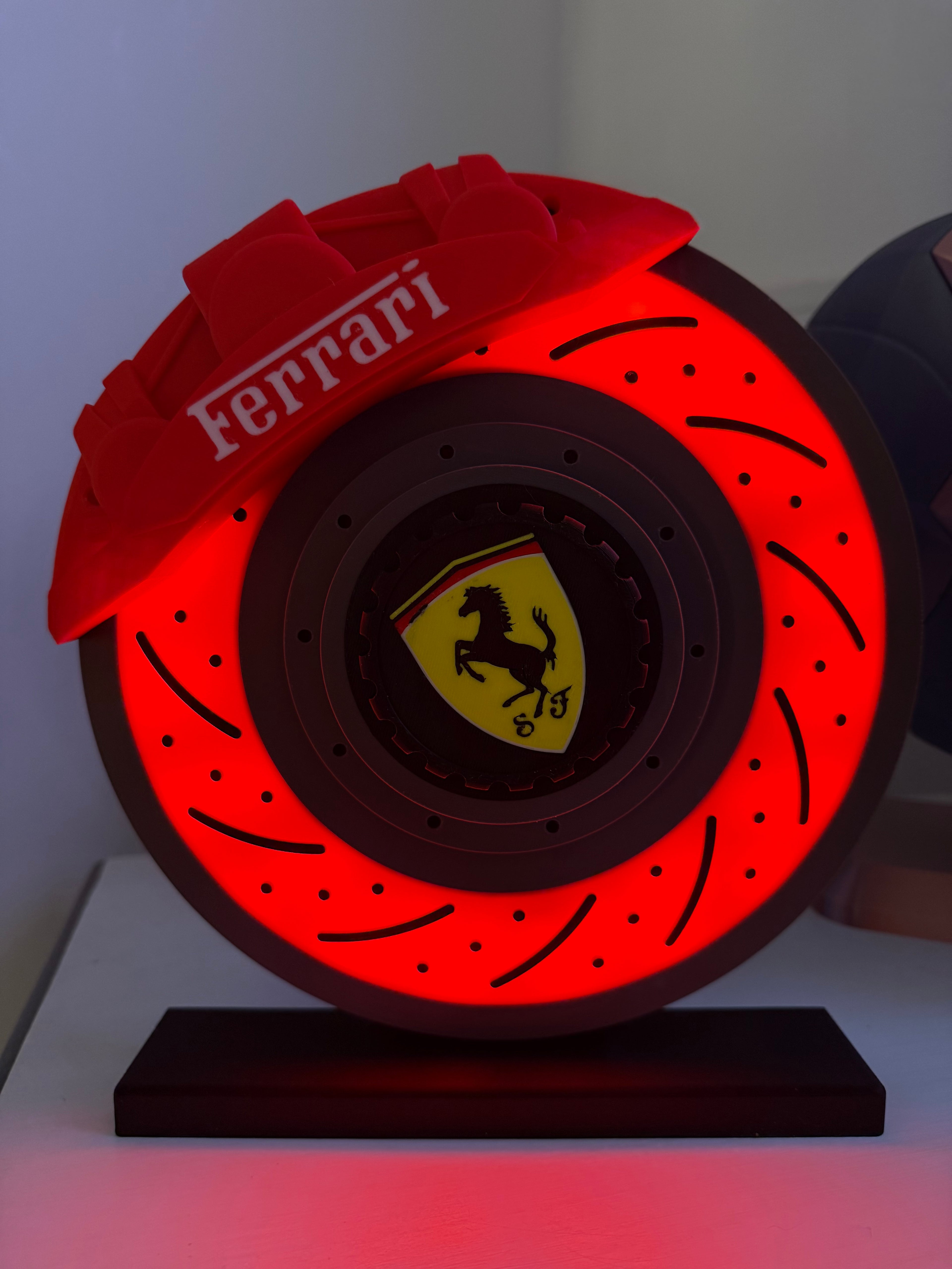 🏎️ Lampe disque Ferrari