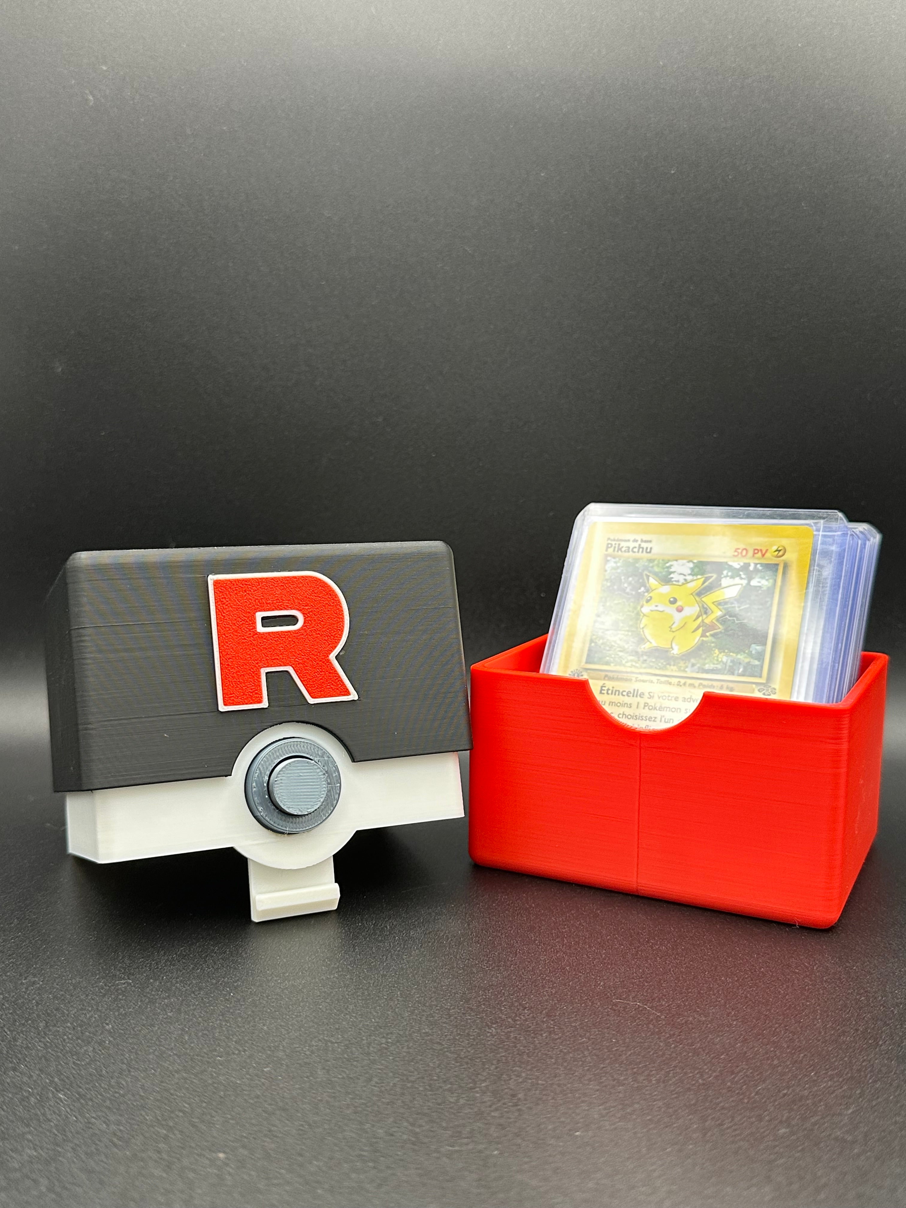 🎴Pokebox Team Rocket 35 toploader