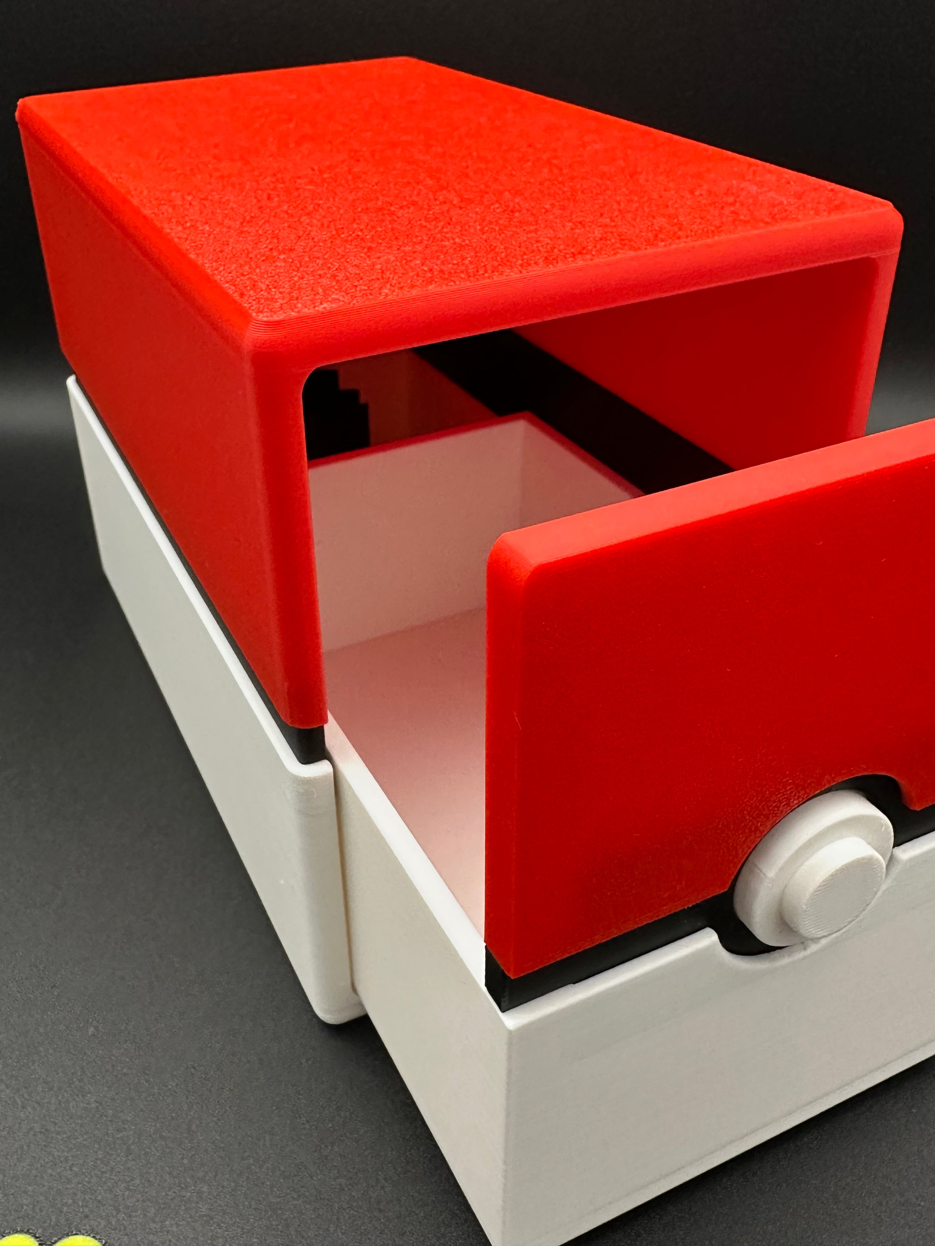 🎴 Pokebox à tiroir – 90 Toploader